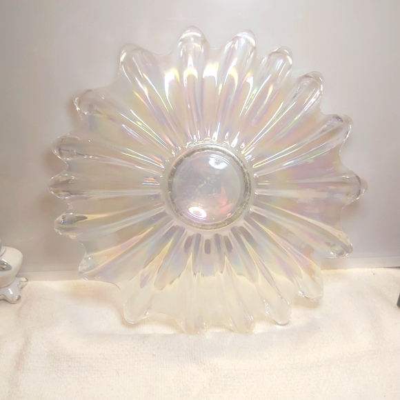 Iridescent Glass Plate Dish - Picture 3 of 3